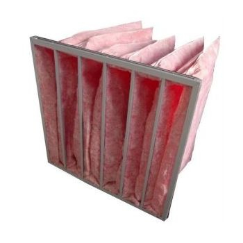 Карманный фильтр из стекловолокна средней эффективности для чистой комнаты