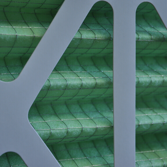 G4/MERV8 Гофрированный фильтр предварительной очистки с оцинкованной рамой