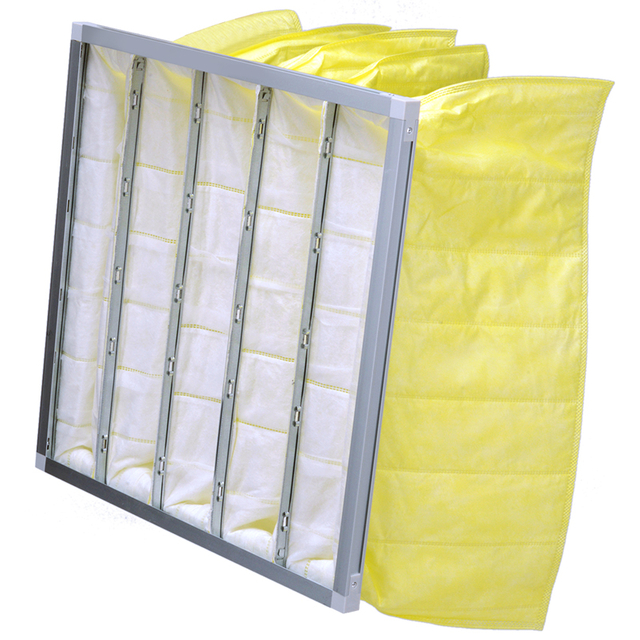 EN779 Промышленные рукавные фильтры HVAC F6